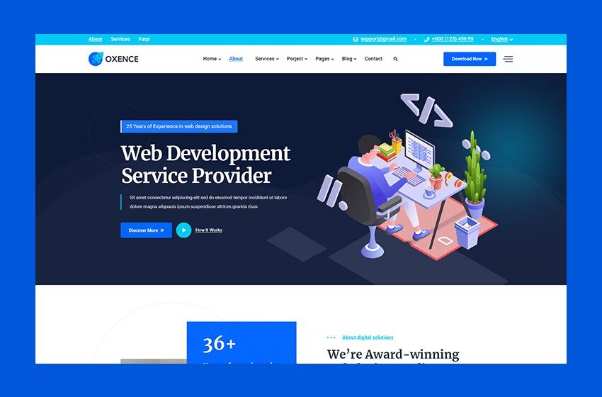 web development service